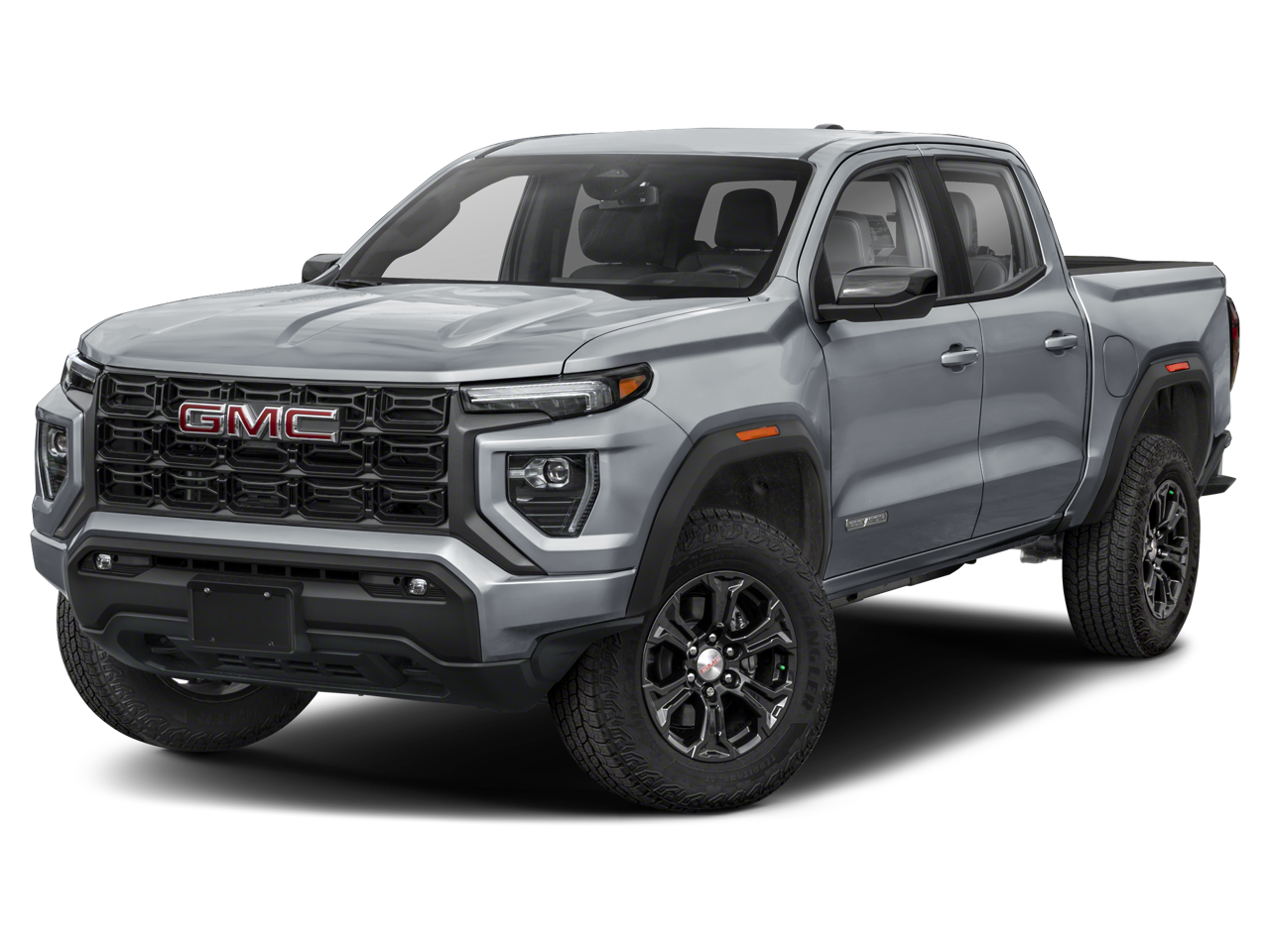 2026 GMC Canyon Elevation in Onyx Black — front three-quarter view
