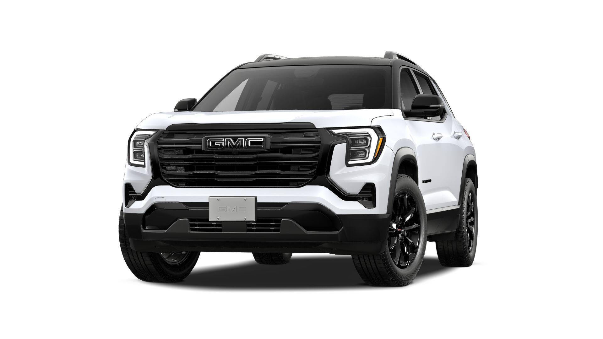 2027 GMC Terrain AWD Elevation in Summit White — front three-quarter view